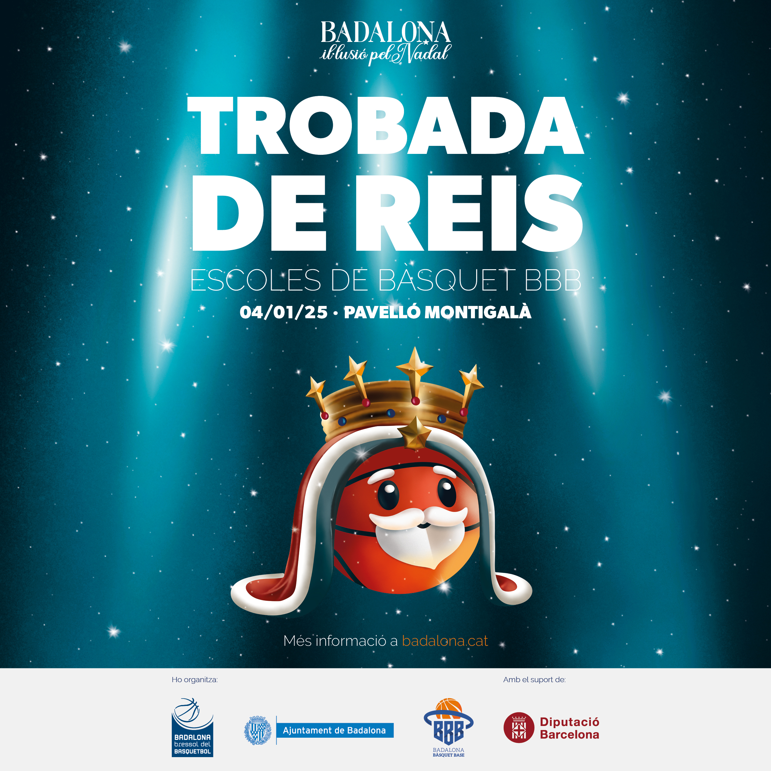 Trobada de Reis de les escoles de bàsquet de Badalona
